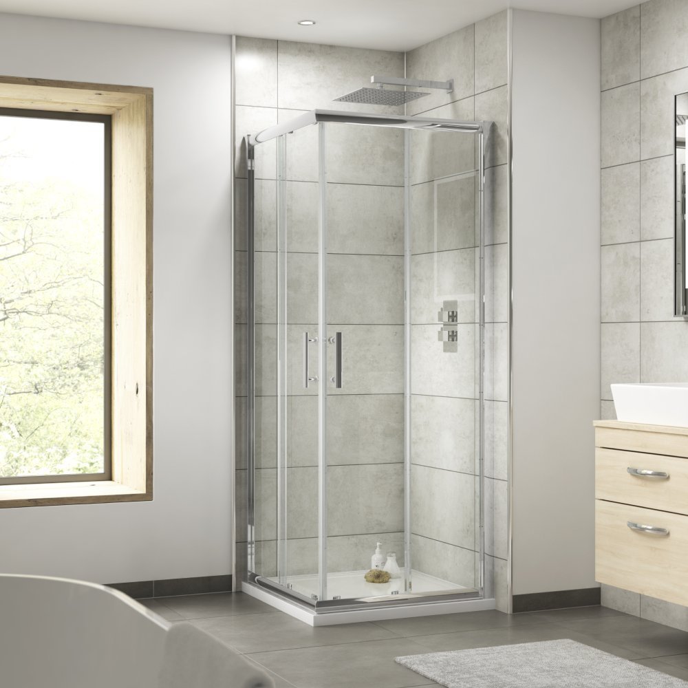 Corner Entry Enclosures - Bathroom4Less