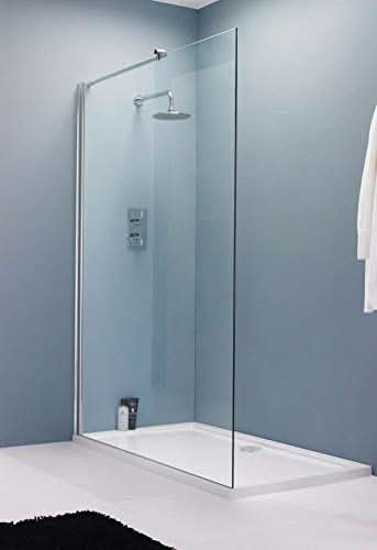 700mm Wet Room Shower Screen Panel Easy Clean Glass Walk in Shower Enclosure