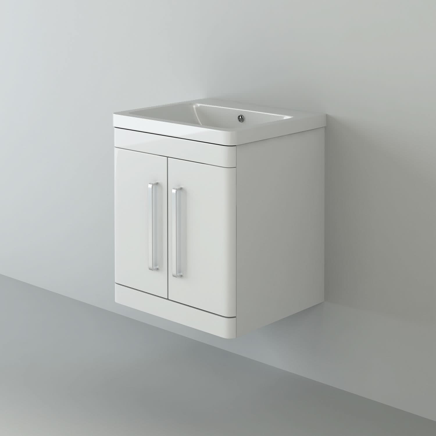 Orion 500 Wall hung 2 door unit and basin