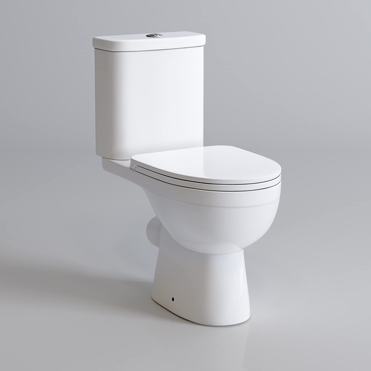 Bathroom Combination Unit - (Toilet, Seat, Vanity Unit and Basin) - Gloss White