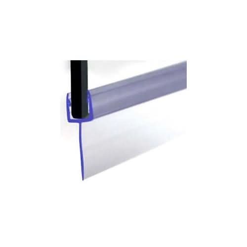 Bath Shower Screen Rubber Seal Strip Glass Thickness 4-6 and 8-10mm Gap 7-23mm
