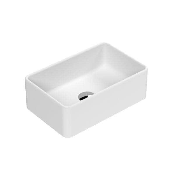 Nuie 465mm Sit-On Countertop Basin - No TH