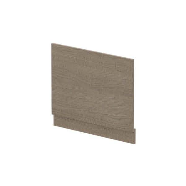 Nuie 700mm Straight Shower Bath End Panel With Plinth