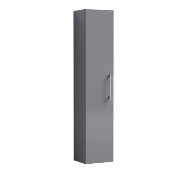 Nuie Arno 1 Door Wall Hung Tall Storage Unit 300mm Wide