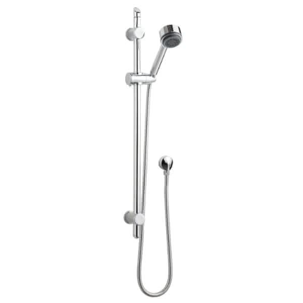 Nuie Arvan Round Slider Rail Shower Kit With Outlet Elbow