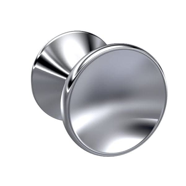 Nuie Indented Knob Furniture Handle 30mm Wide