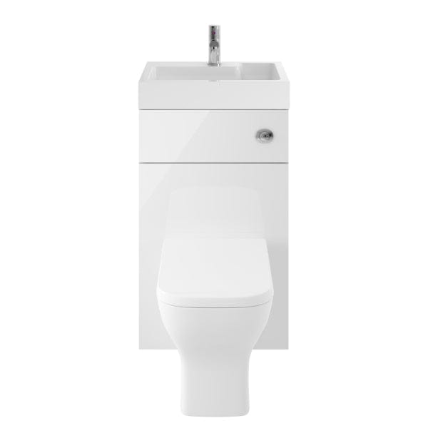 Nuie Mayford Floorstanding WC Unit With Basin 500mm x 890mm