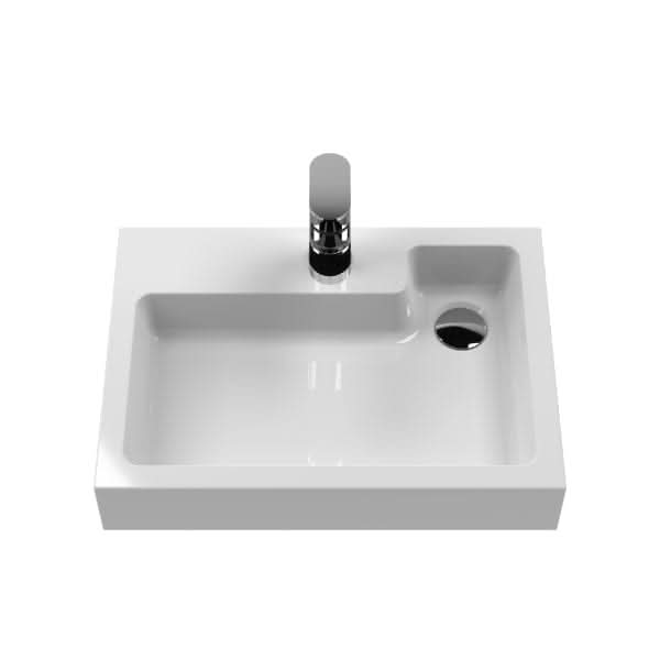 Nuie Mayford Floorstanding WC Unit With Basin 500mm x 890mm