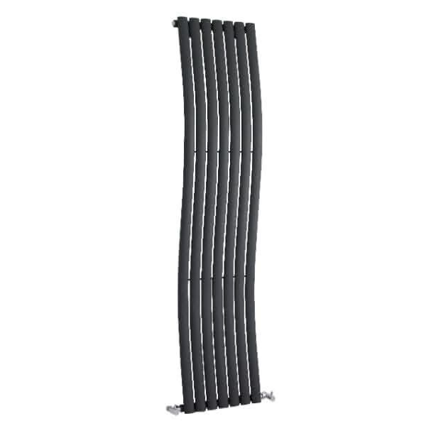 Nuie Revive Tall & Vertical Single Panel Slim Radiator, Wall Mounted, Ideal for Bathroom, Kitchen, Living Room