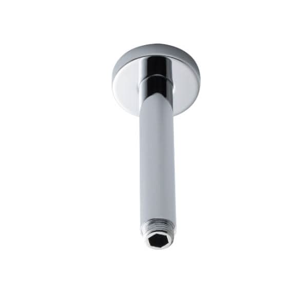Nuie Round 160mm Long Ceiling Mounted Shower Arm