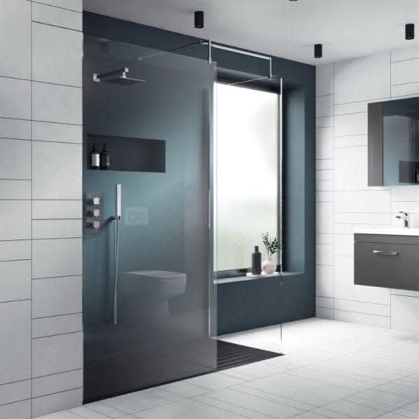 Nuie Wetroom Screen And Support Bar