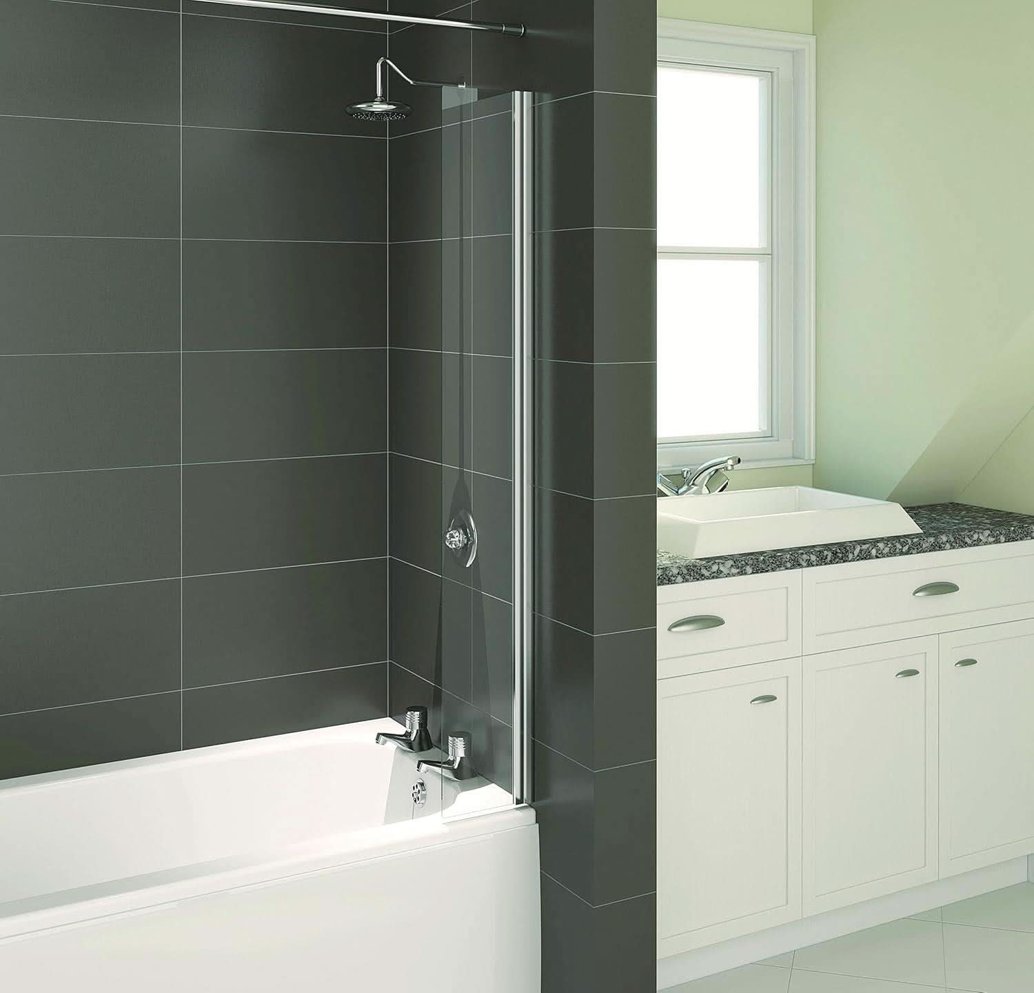 AQUALUX 4 Silver Splash Guard - 200mm