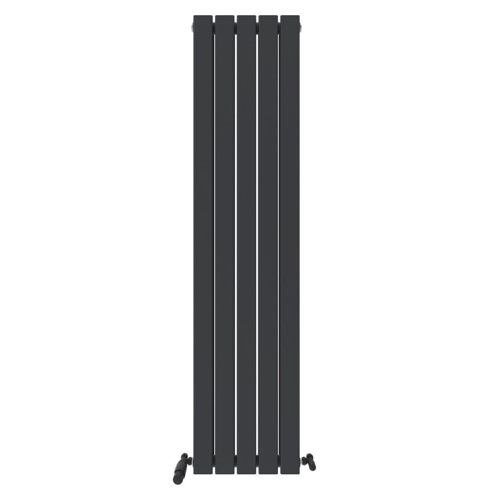 iBathUK Apex Vertical Double Panel Slim Flat Radiator, Designer Slim Radiator