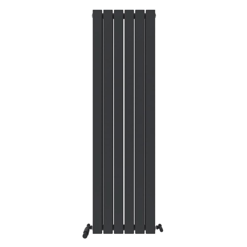 iBathUK Apex Vertical Double Panel Slim Flat Radiator, Designer Slim Radiator