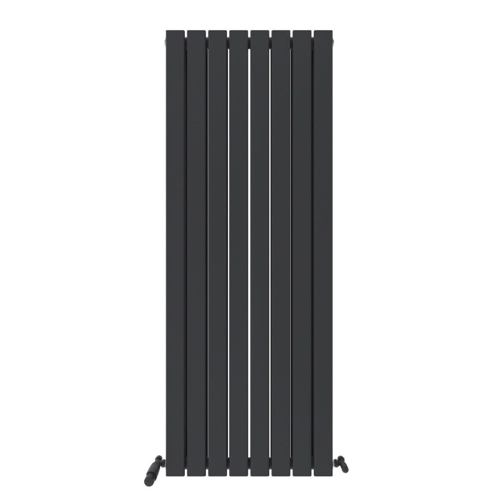 iBathUK Apex Vertical Double Panel Slim Flat Radiator, Designer Slim Radiator