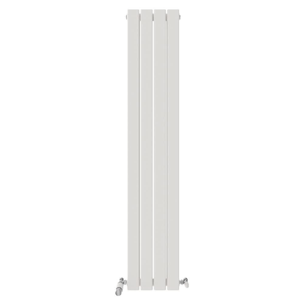 iBathUK Apex Vertical Double Panel Slim Flat Radiator, Designer Slim Radiator