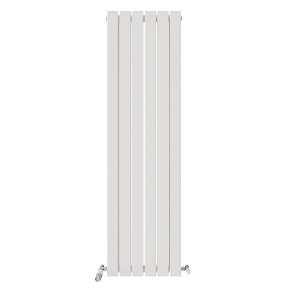 iBathUK Apex Vertical Double Panel Slim Flat Radiator, Designer Slim Radiator