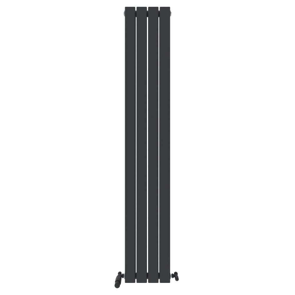 iBathUK Apex Vertical Double Slim Flat Panel Radiator, Designer Radiator, Vertical Radiators
