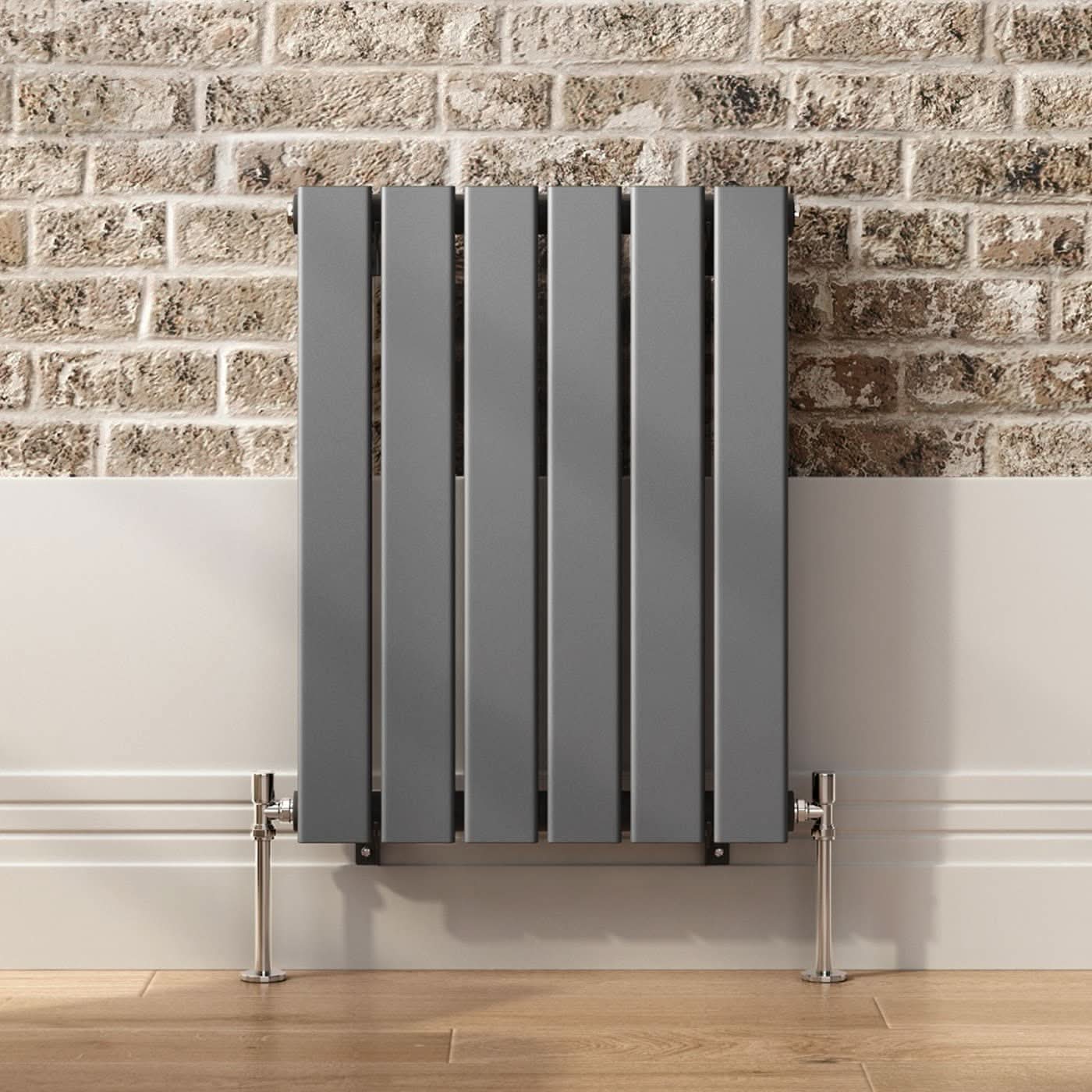 iBathUK Apex Horizontal Single Panel Slim Radiator, Designer Heating Radiators