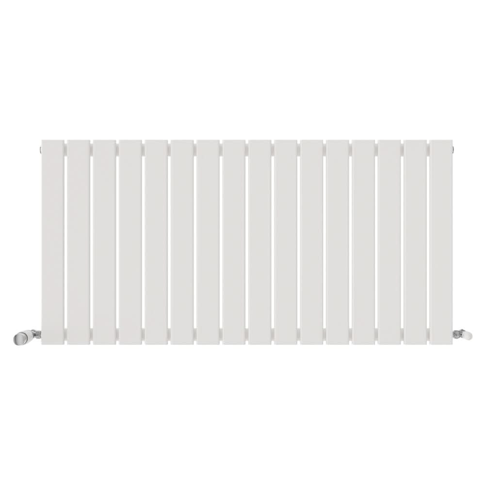iBathUK Apex Horizontal Single Panel Slim Radiator, Designer Heating Radiators