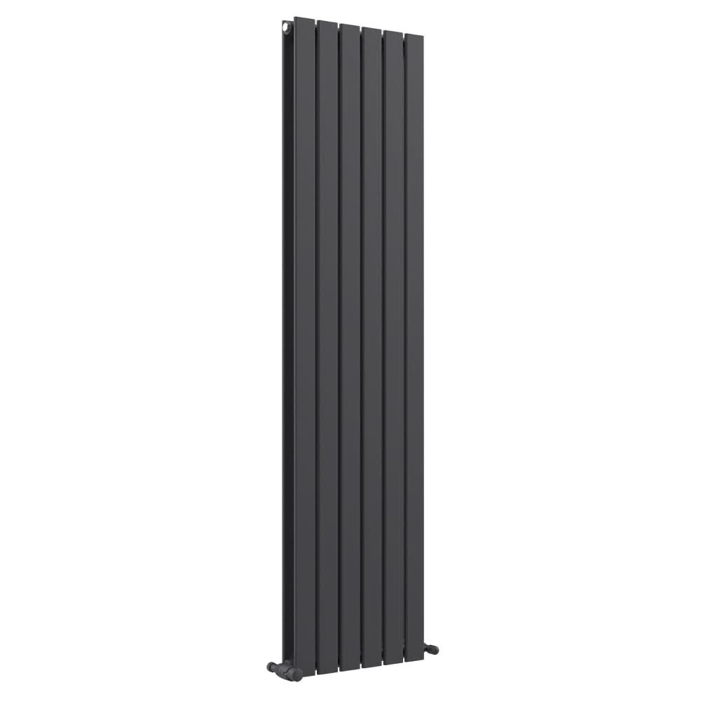 iBathUK Apex Vertical Double Slim Flat Panel Radiator, Designer Radiator, Vertical Radiators