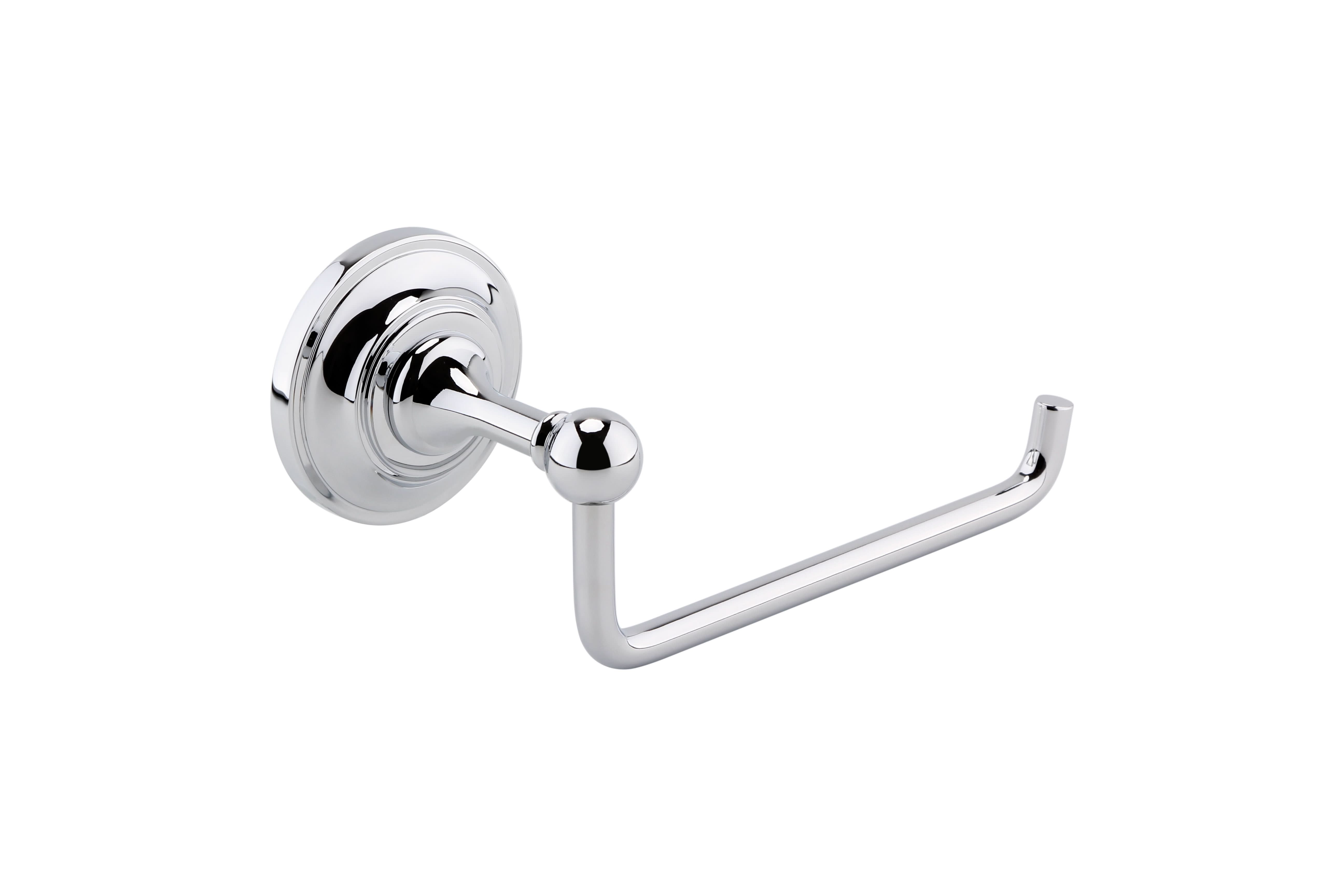 Nuie Classic L-Shape Toilet Roll Holder - Chrome
