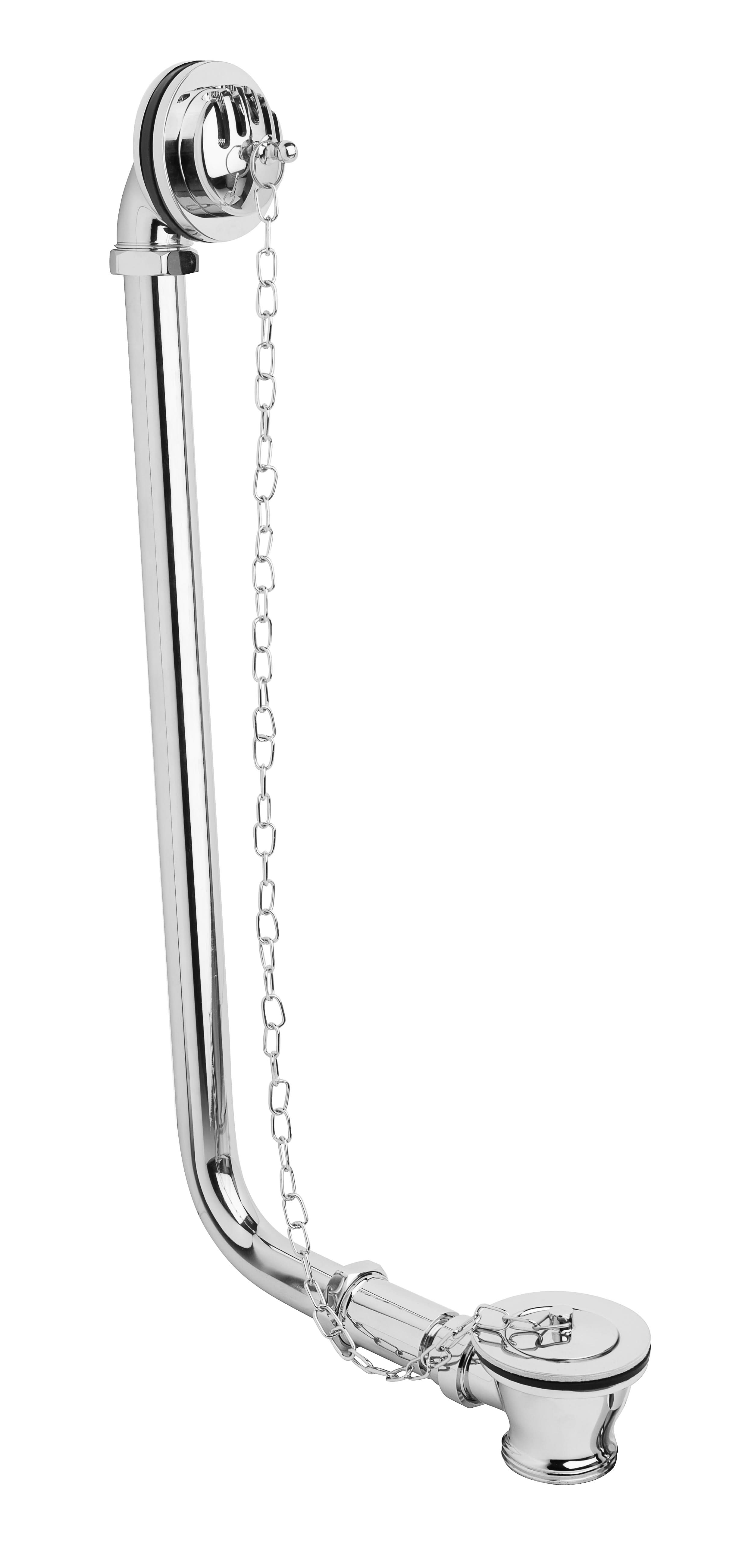 Nuie Classic Exposed Bath Waste & Overflow- Chrome