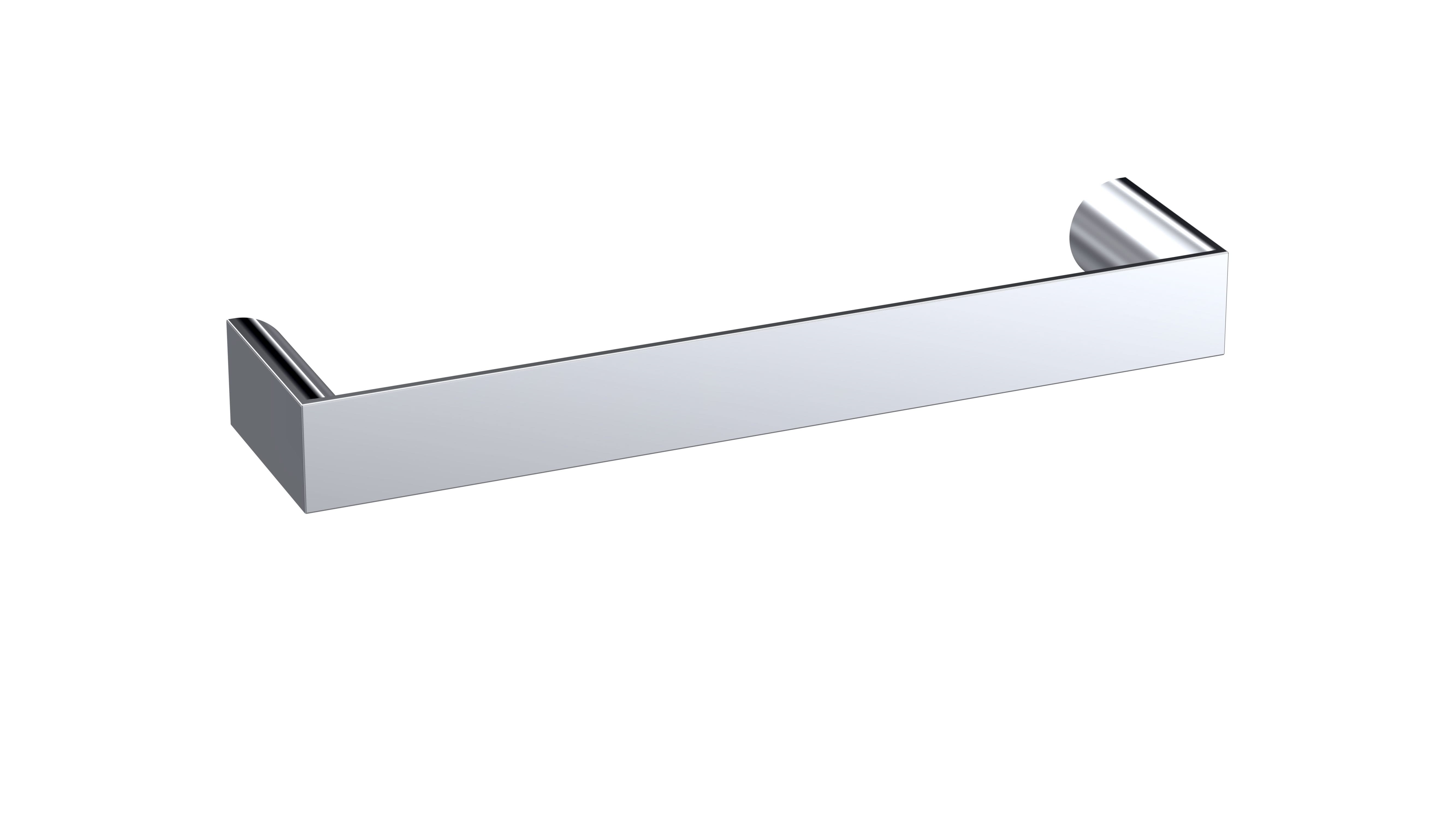Nuie D Shape Furniture Handle 102mm Wide - Chrome