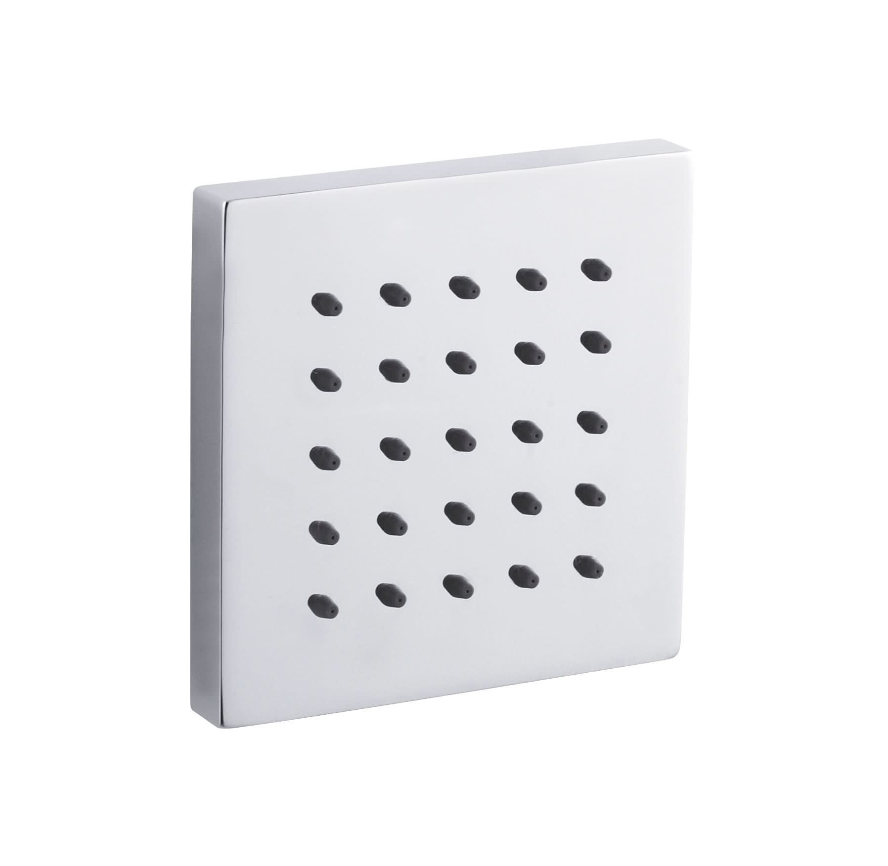 Hudson Reed Square Body Jet Shower Accessories in Chrome, Modern Showers for Stylish Bathrooms