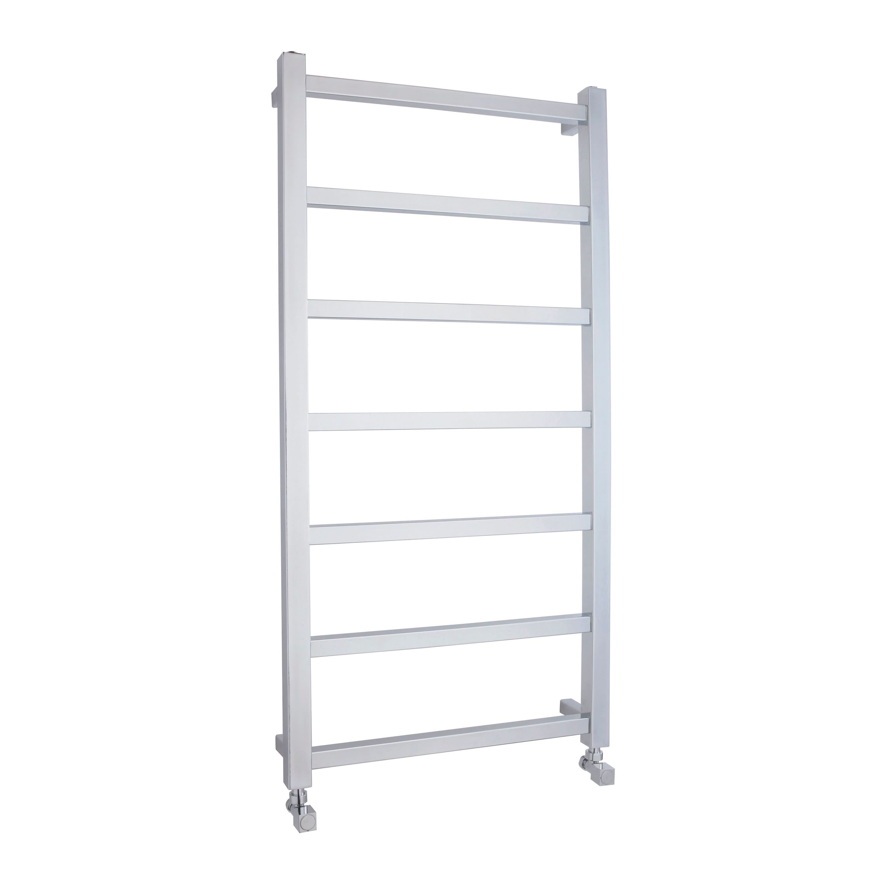 Nuie Eton Heated Towel Rail - 1200mm x 600mm - Chrome