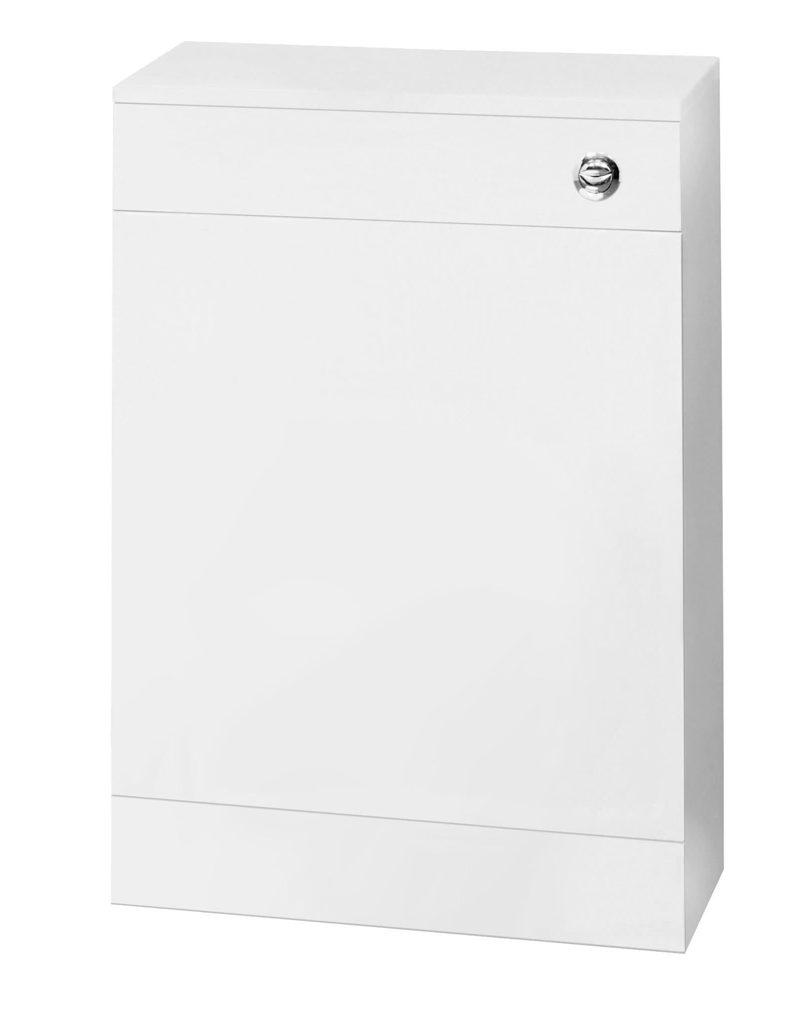 Nuie Mayford 500mm Back To Wall WC Unit With Concealed Cistern - White