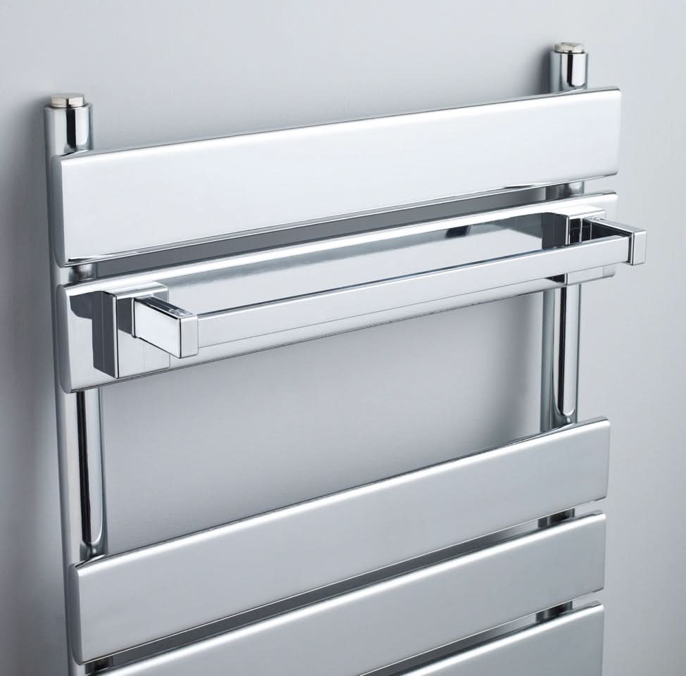 Nuie Radiator Magnetic Towel Rail - Chrome