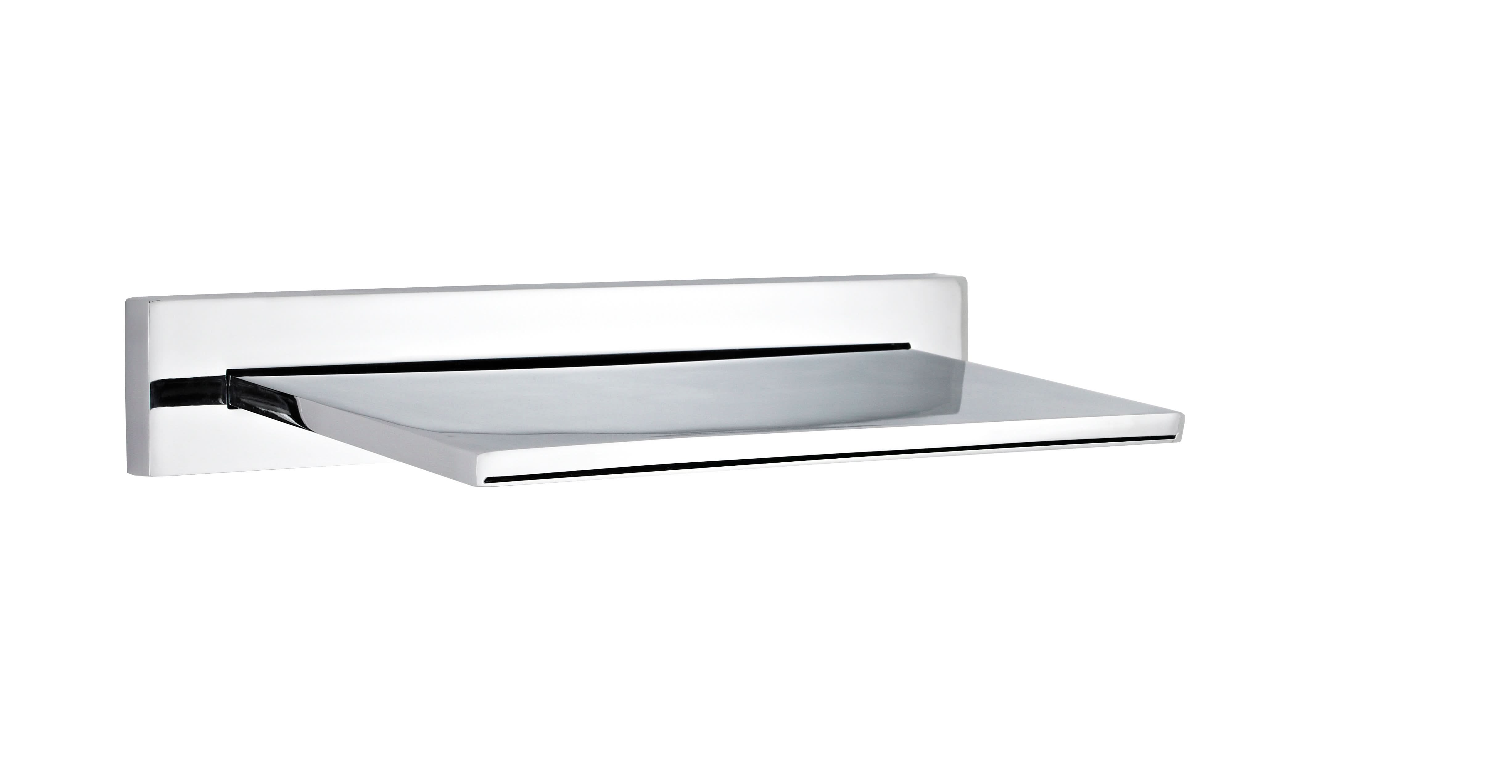 Nuie Bloc Bath Filler Tap - Chrome
