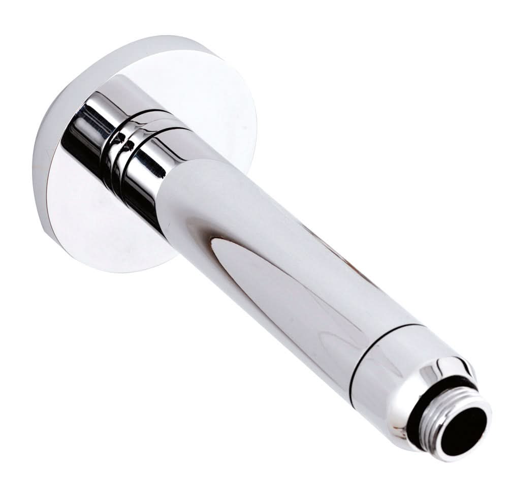 Hudson Reed Fixed Shower Heads Ceiling-Mounted Arm, Ceiling Mounted Heavy Duty Design, Ceiling Mounted Arm in Chrome