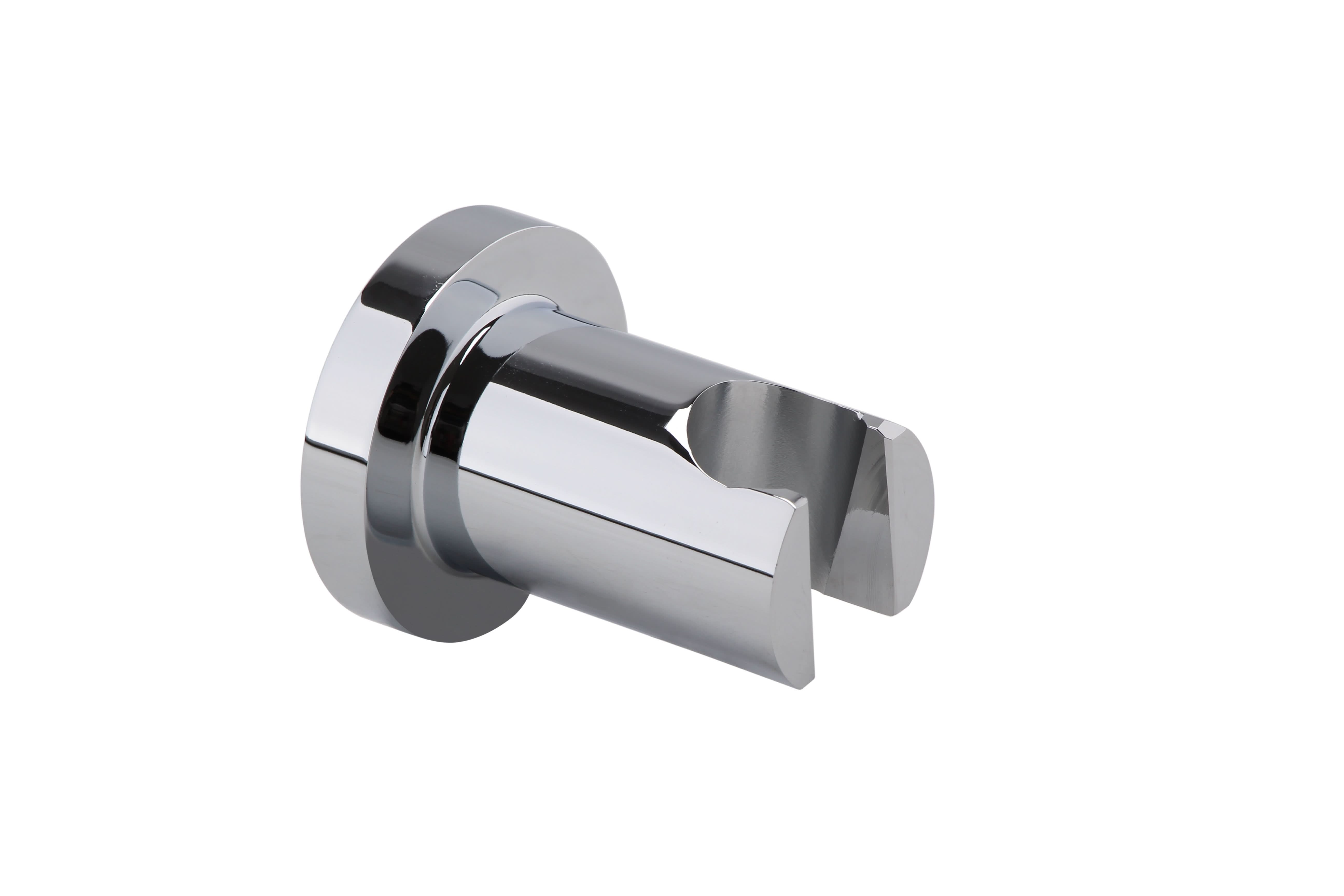 Nuie Luxury Round Shower Wall Bracket - Chrome