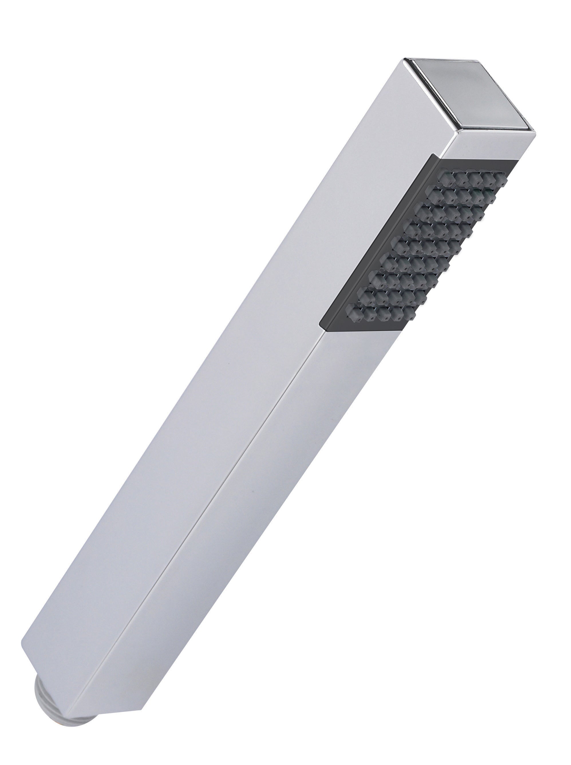 Nuie Square Single Function Shower Handset - Chrome