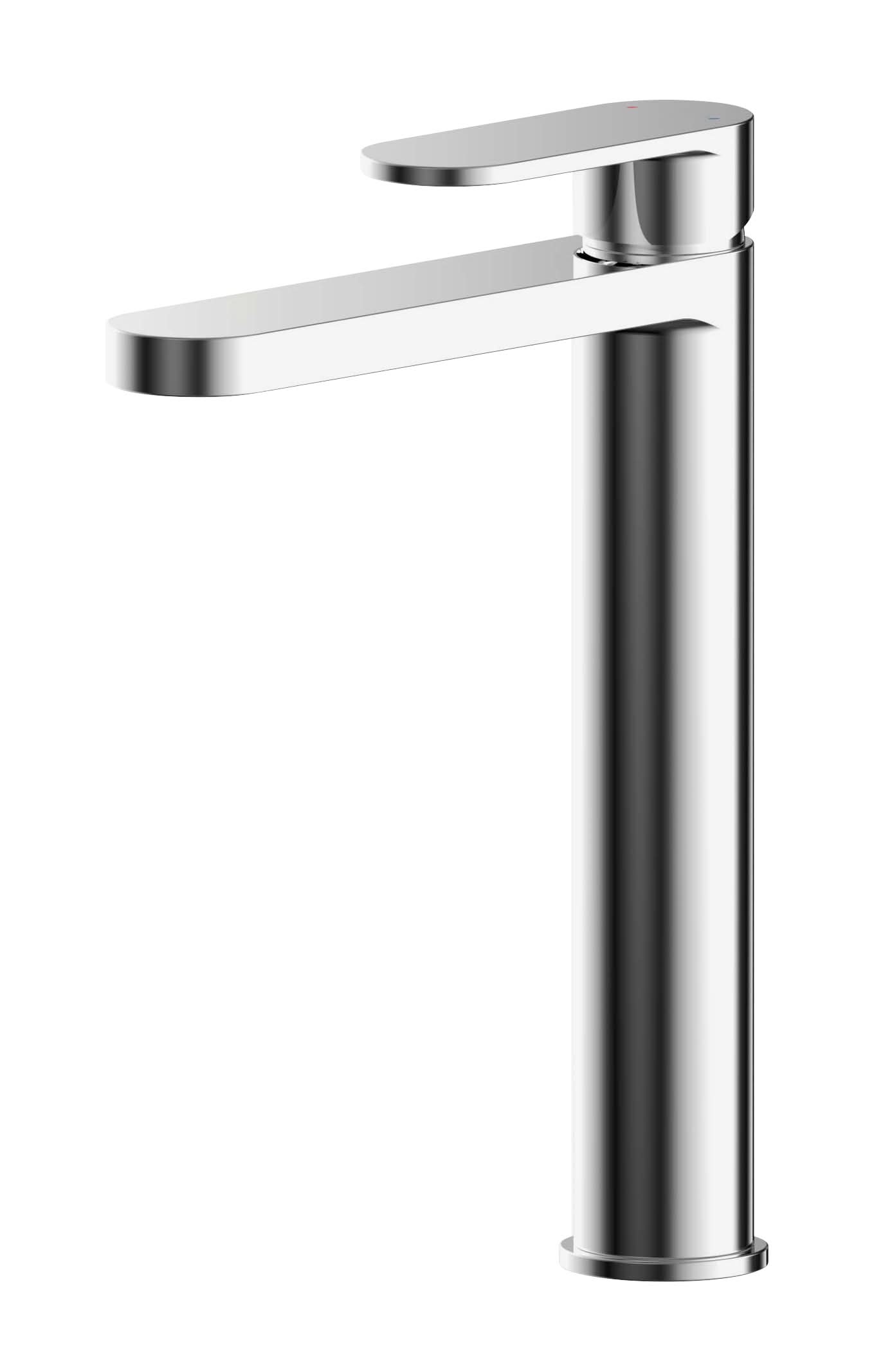Nuie Binsey Tall Mono Basin Mixer Tap - Chrome