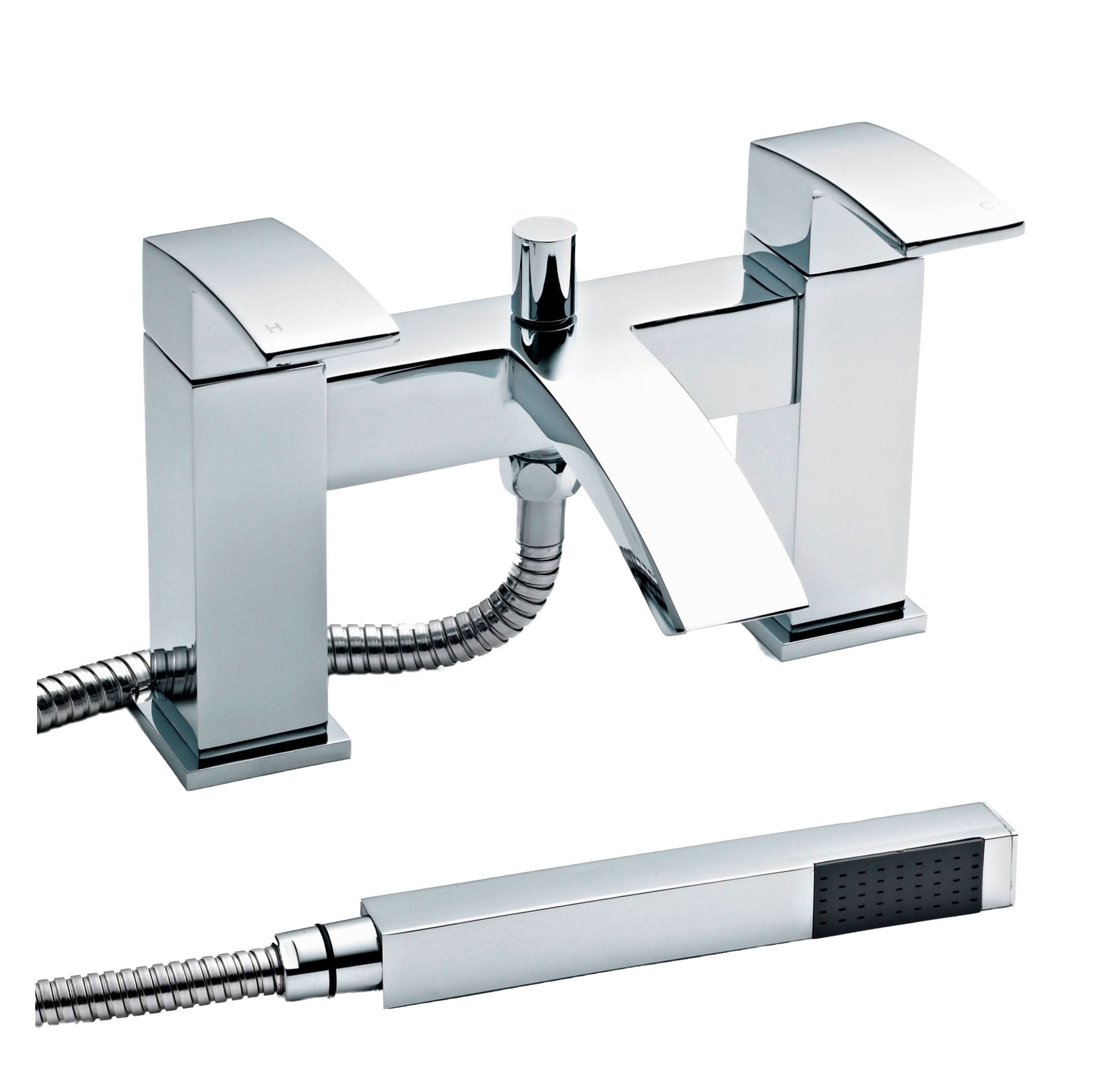 Nuie Vibe Bath Shower Mixer Tap - Chrome