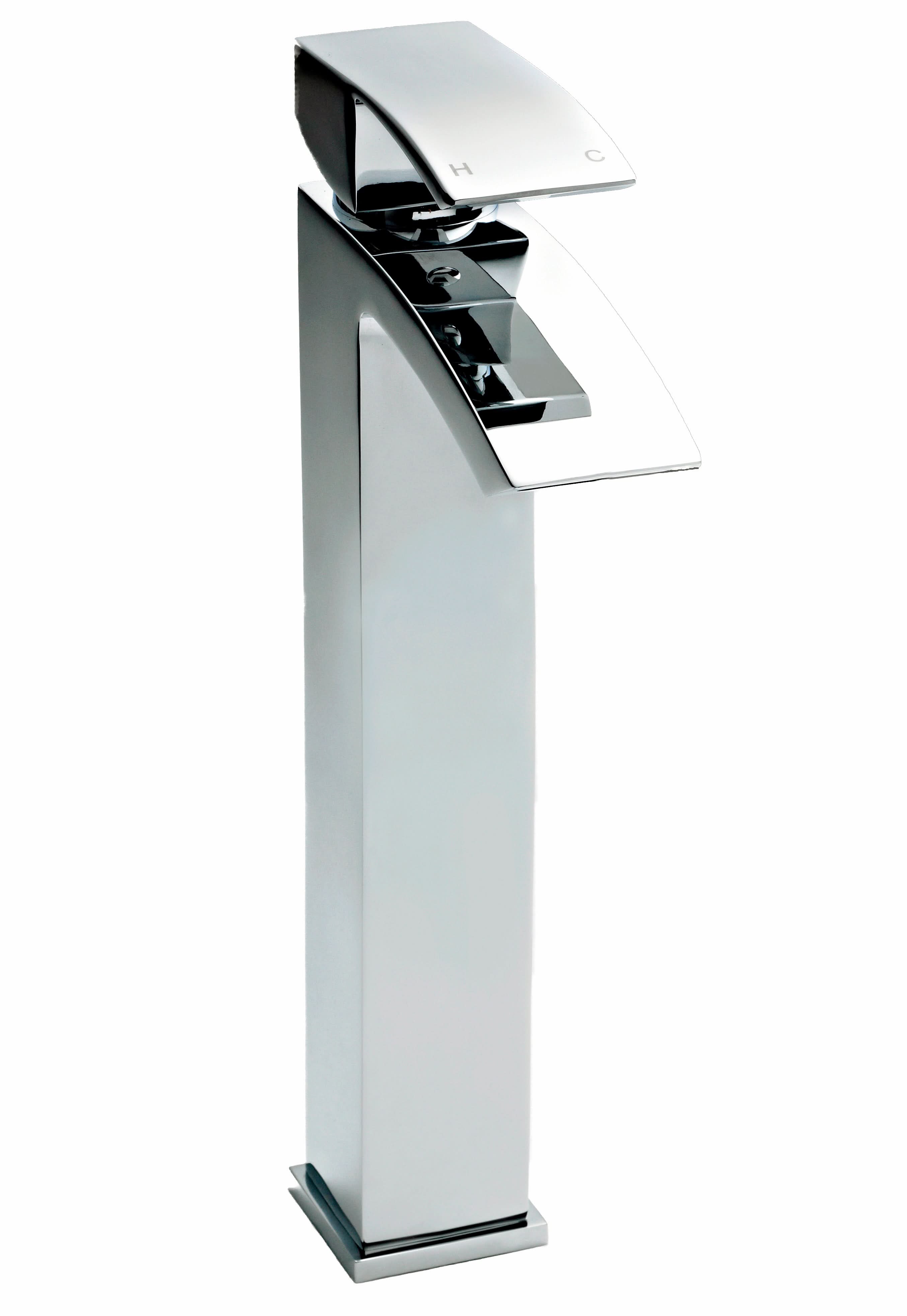 Nuie Vibe Tall Mono Basin Mixer Tap - Chrome