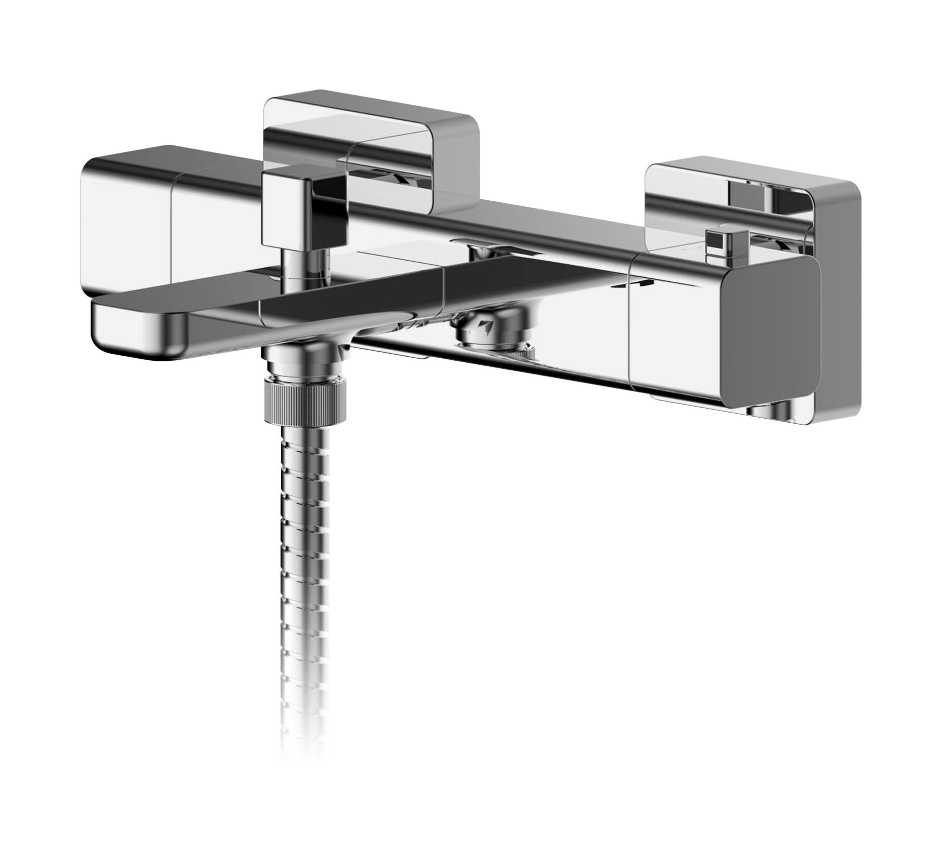 Nuie Windon Thermostatic Bath Shower Mixer Tap - Chrome