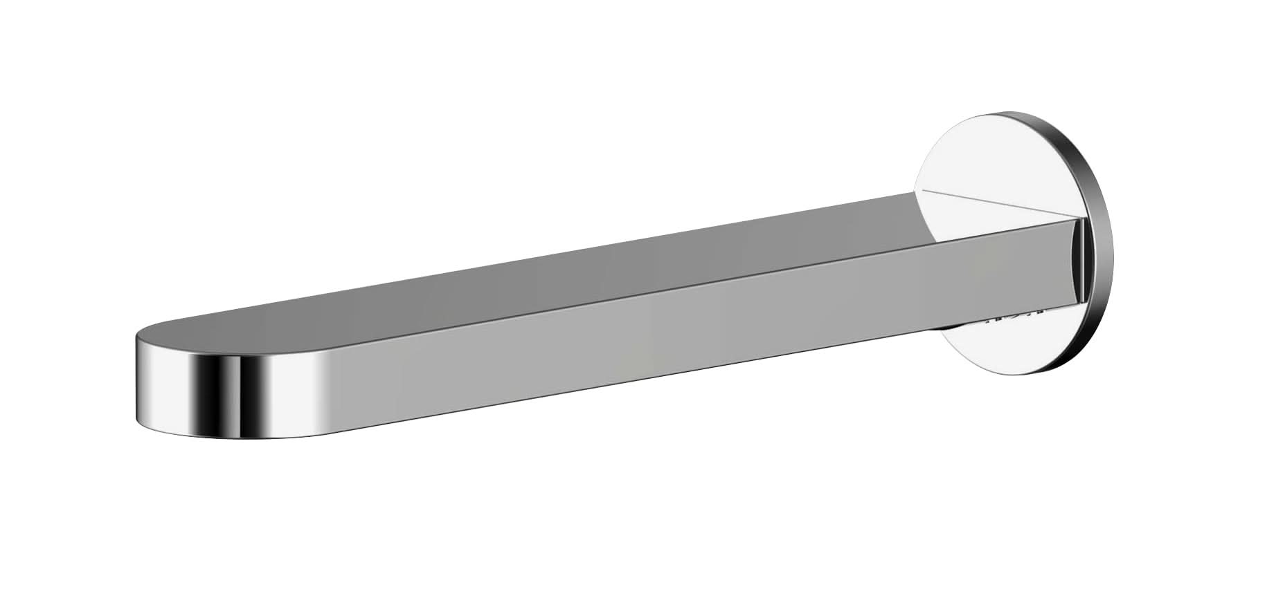 Nuie Binsey Wall Mounted Bath Spout - Chrome