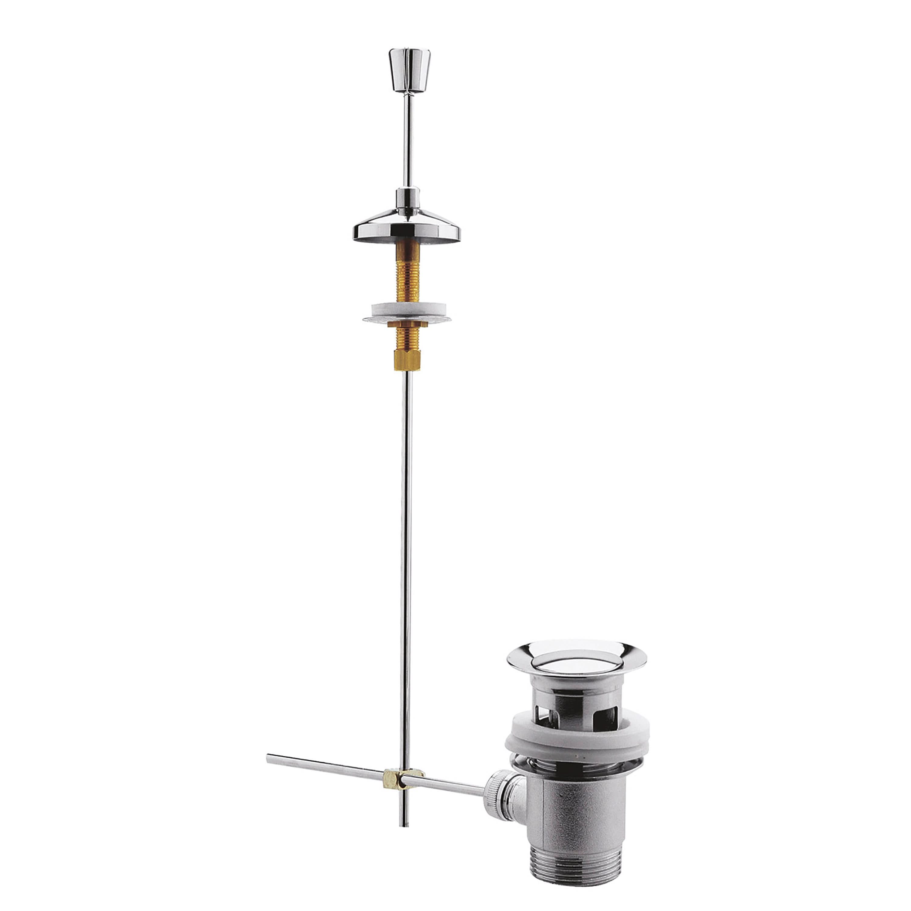 Nuie Slotted Pop Up Basin Waste - Chrome