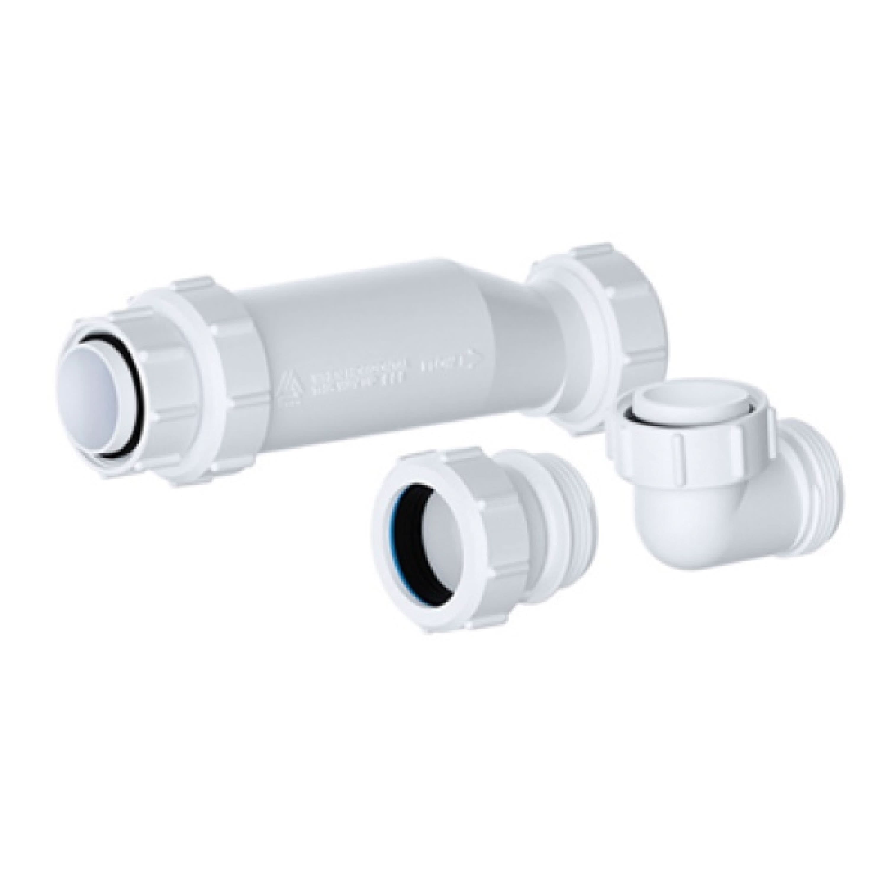 Nuie Waste Trap For Furniture Basins - White