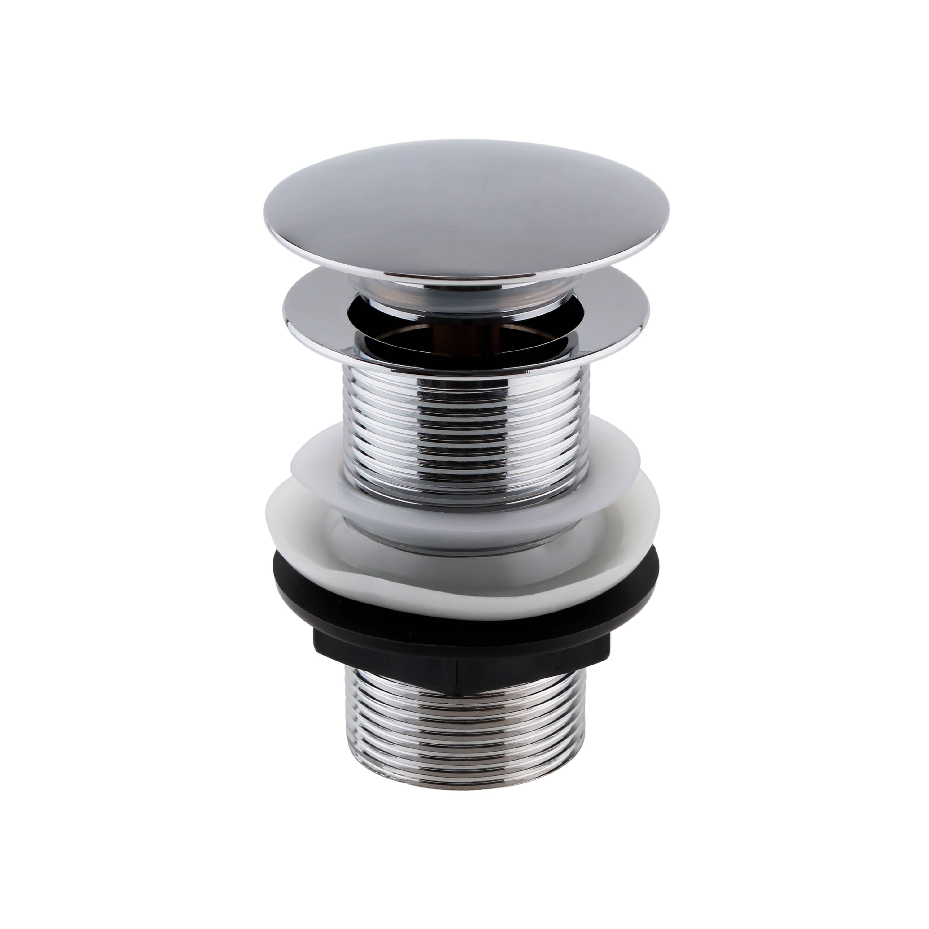 Nuie Unslotted Basin Push Button Waste