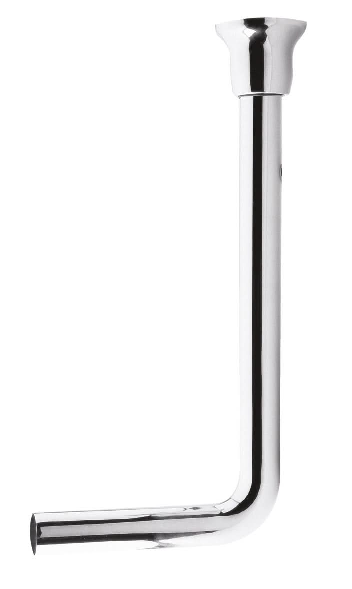 Nuie Low Level Flush Pipe Pack - Chrome