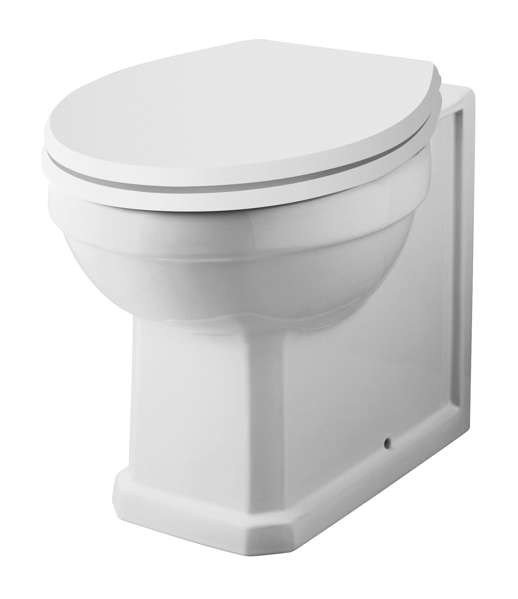 Nuie Richmond Back to Wall Toilet - White