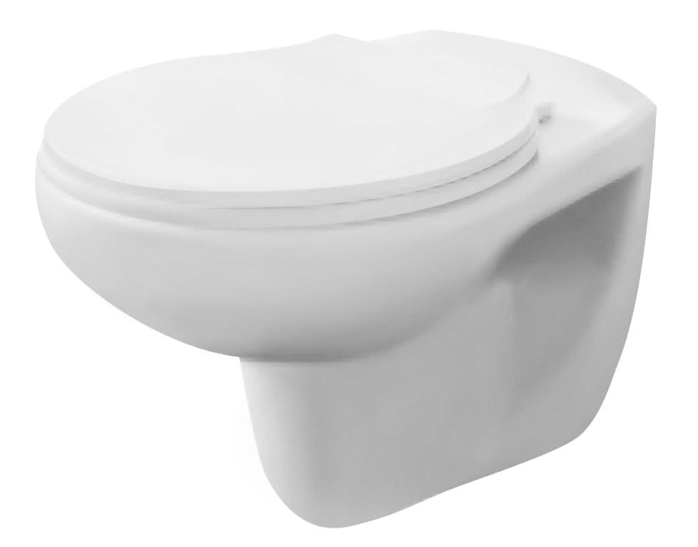 Nuie Melbourne Wall Hung Toilet - White