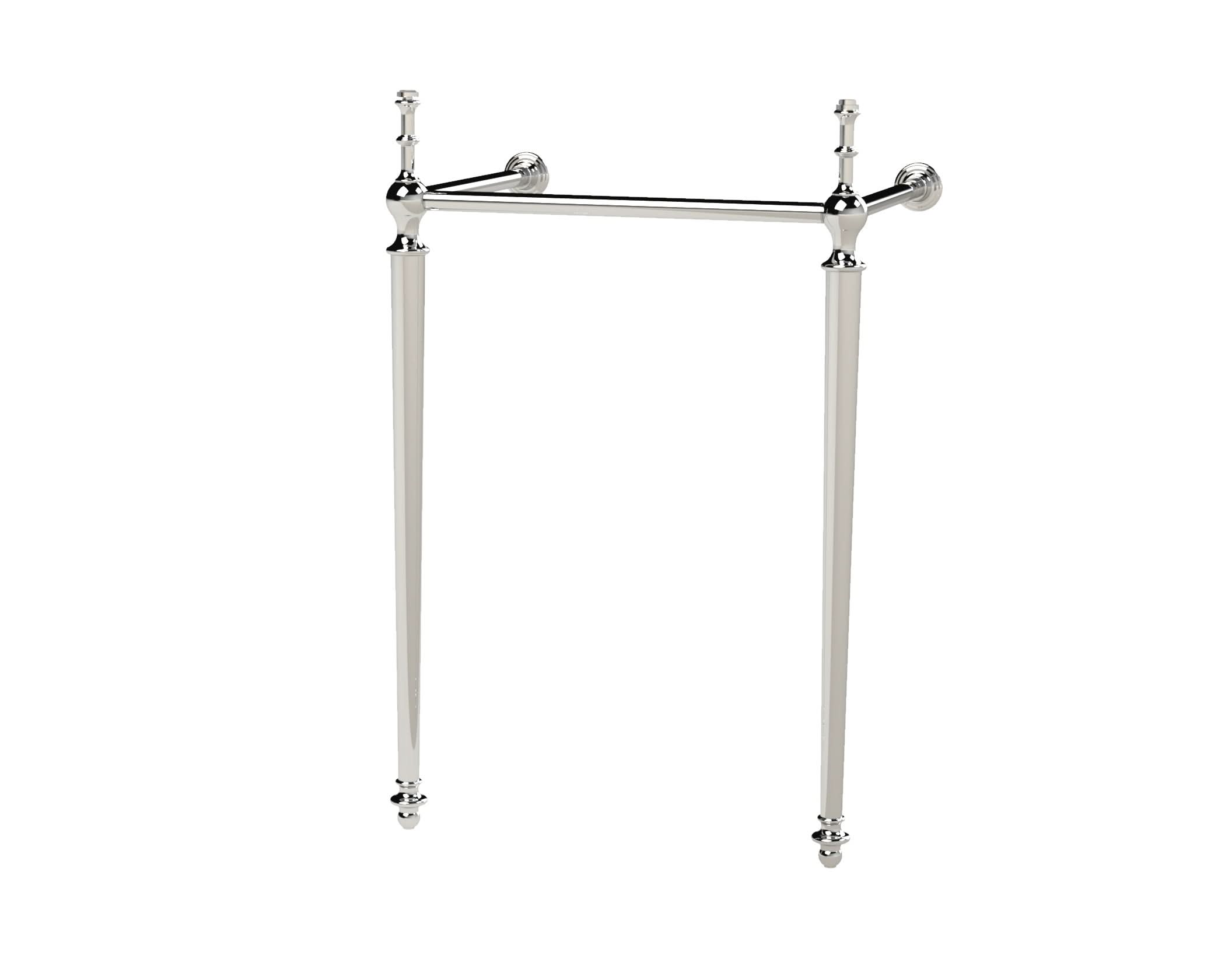 Old London Richmond Basin stand, Adjustable Durable, Easy-Install Basin Support for Traditional Toilet Accessory, Chrome