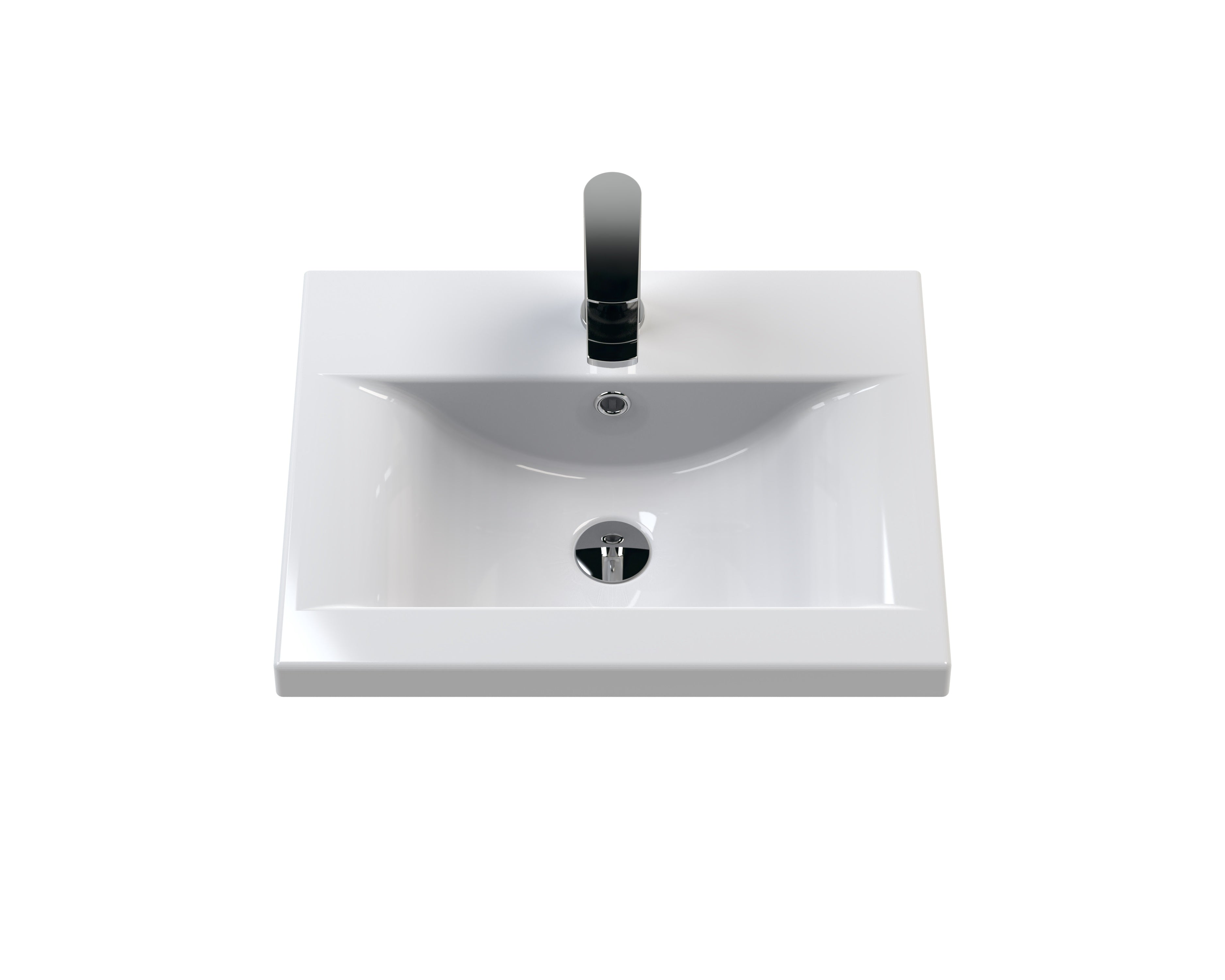 Nuie Deco 2 Door Floorstanding Vanity Unit With Basin-1 500mm Wide