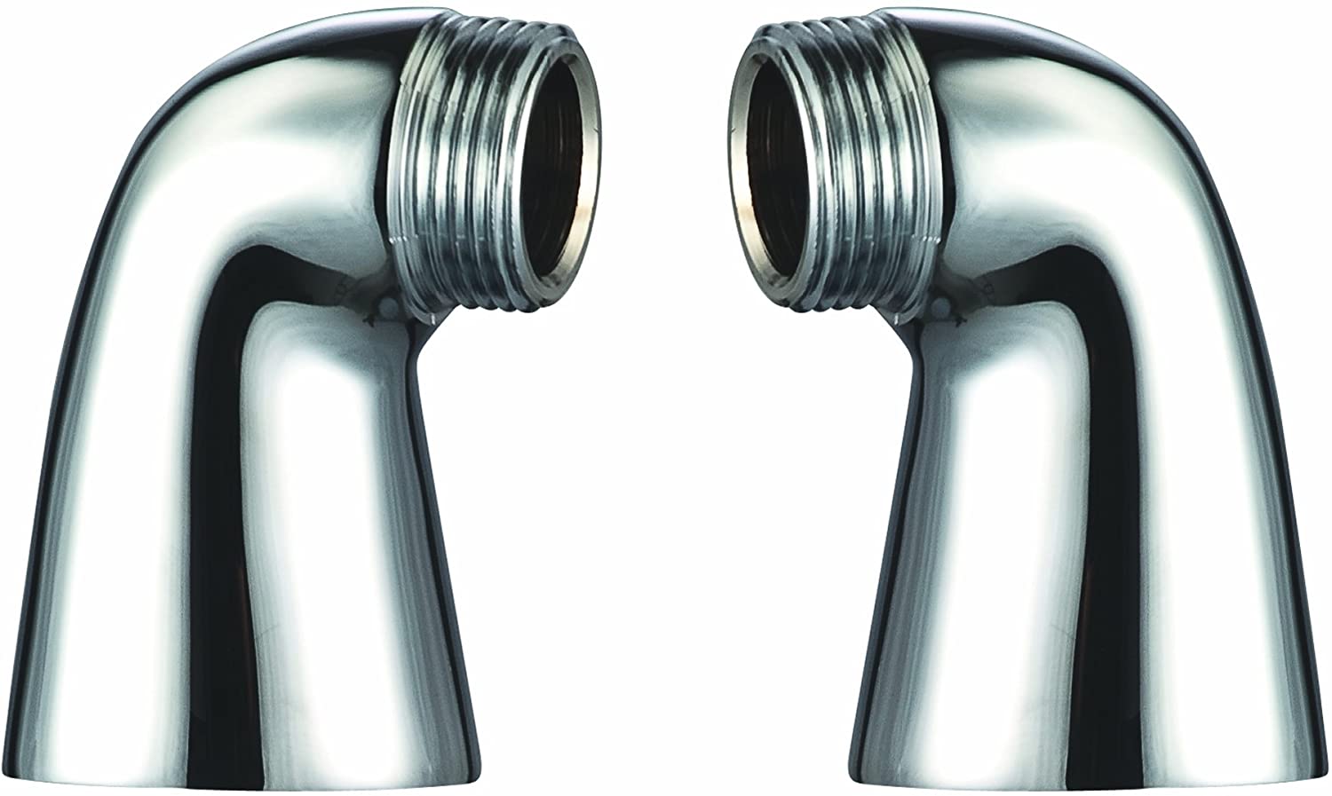 iBathUK Nira Bathroom Bath Mixer Tap Legs Adapter Pillar for Easy Installation and Secure Fit, Bathroom Mixer Tap, Chrome